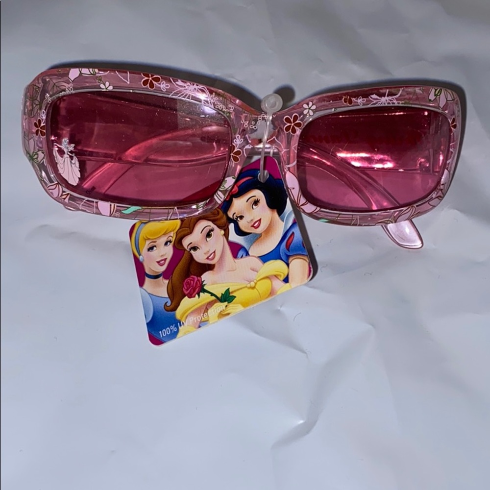 NWT Disney Ariel Little Mermaid Child Sunglasses Pink Flowers